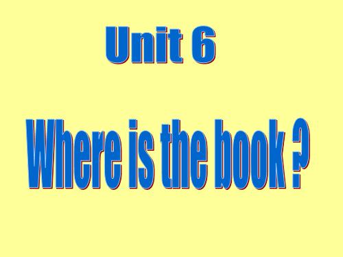 English 2: Where is the book