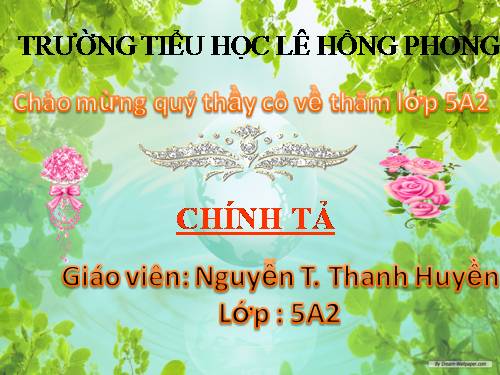 Tuần 7. Nghe-viết: Dòng kinh quê hương