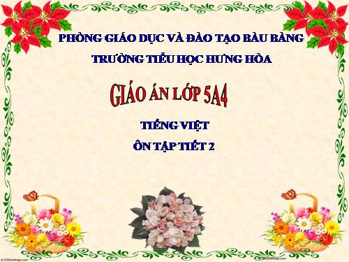 Tuần 10. Ôn tập Giữa Học kì I