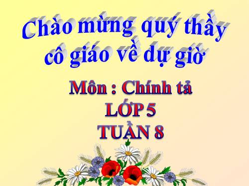 Tuần 8. Nghe-viết: Kì diệu rừng xanh