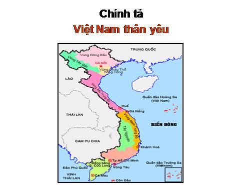 Tuần 1. Nghe-viết: Việt Nam thân yêu