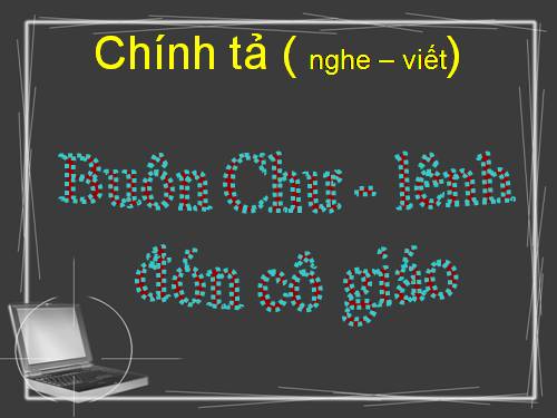 Tuần 15. Nghe-viết: Buôn Chư Lênh đón cô giáo