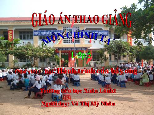 Tuần 13. Nghe-viết: Hành trình của bầy ong