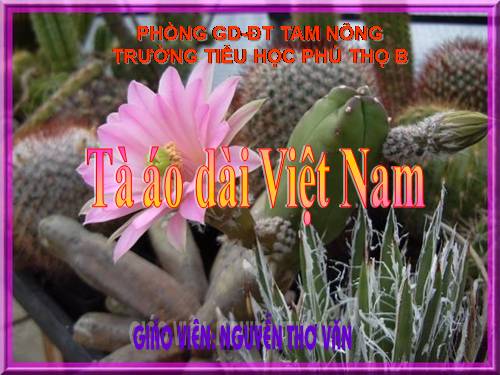 Tuần 31. Nghe-viết: Tà áo dài Việt Nam