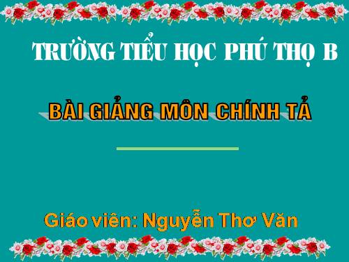 Tuần 21. Nghe-viết: Trí dũng song toàn