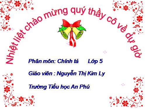 Tuần 20. Nghe-viết: Cánh cam lạc mẹ