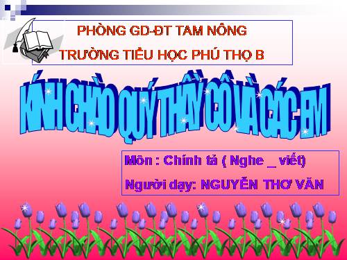 Tuần 15. Nghe-viết: Buôn Chư Lênh đón cô giáo