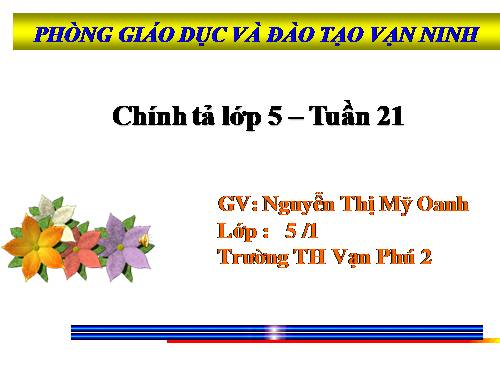 Tuần 21. Nghe-viết: Trí dũng song toàn