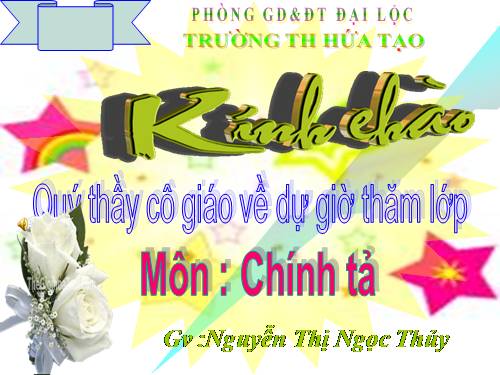 Tuần 14. Nghe-viết: Chuỗi ngọc lam