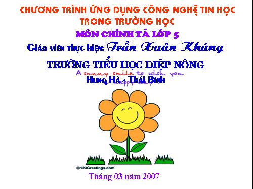 Tuần 27. Nhớ-viết: Cửa sông