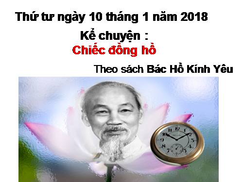 Tuần 19. Chiếc đồng hồ