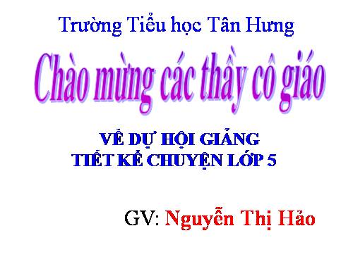 Tuần 11. Người đi săn và con nai