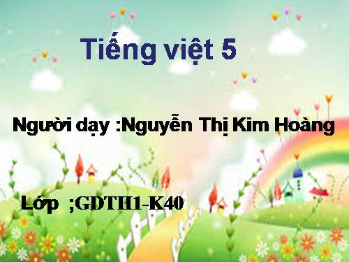 Tuần 19. Chiếc đồng hồ