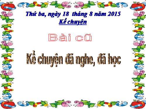 Tuần 3. Kể chuyện được chứng kiến hoặc tham gia (một việc làm tốt góp phần xây dựng quê hương đất nước)