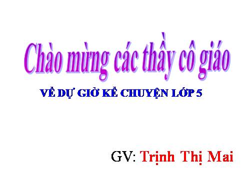 Tuần 11. Người đi săn và con nai