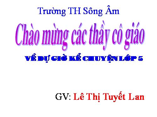 Tuần 11. Người đi săn và con nai