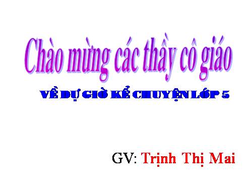 Tuần 11. Người đi săn và con nai