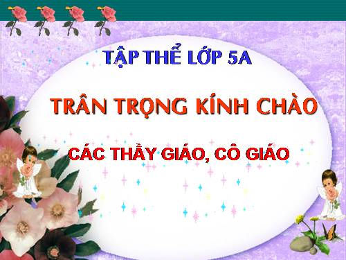 Tuần 29. Lớp trưởng lớp tôi