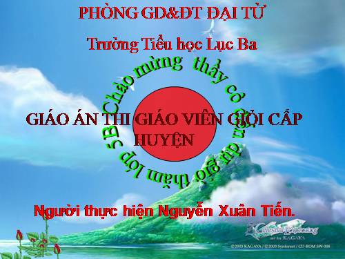 Tuần 11. Người đi săn và con nai