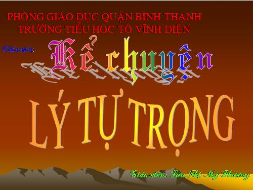 Tuần 1. Lý Tự Trọng