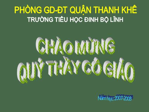 Tuần 7. Cây cỏ nước Nam