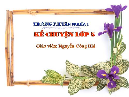 Tuần 21. Kể chuyện được chứng kiến hoặc tham gia (bảo vệ công trình công cộng, di tích lịch sử - văn hóa, chấp hành luật giao thông đường bộ;)