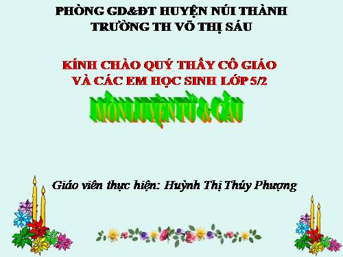 Tuần 20-21-22-23. Nối các vế câu ghép bằng quan hệ từ