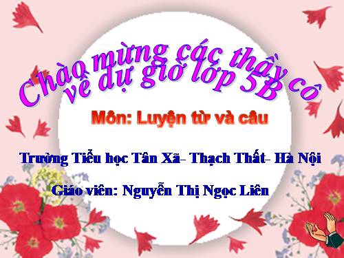 Tuần 7-8. Luyện tập về từ nhiều nghĩa