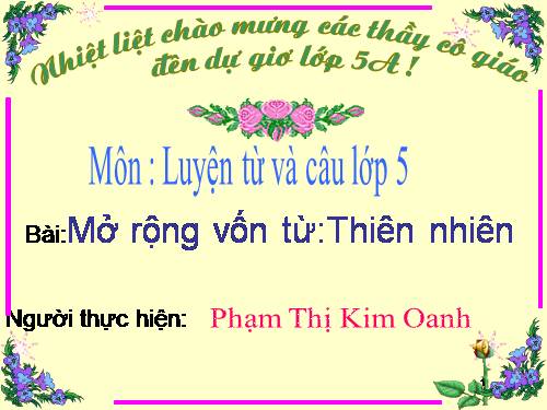 Tuần 11. Đại từ xưng hô