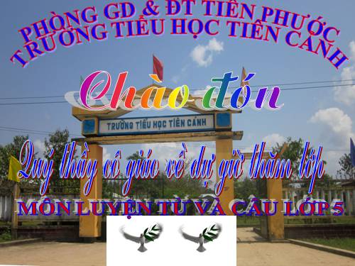 Tuần 5. MRVT: Hoà bình