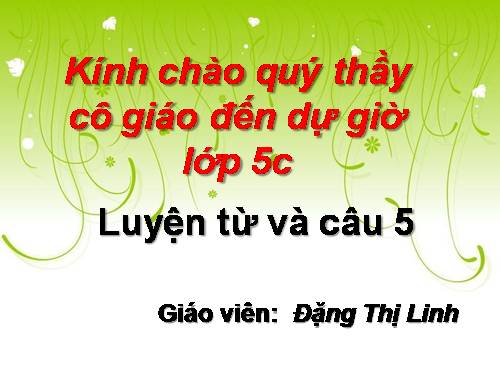 Tuần 2. MRVT: Tổ quốc