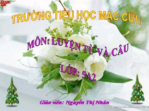 Tuần 32. Ôn tập về dấu câu (Dấu hai chấm)