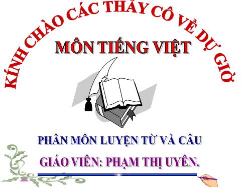 Tuần 20-21-22-23. Nối các vế câu ghép bằng quan hệ từ