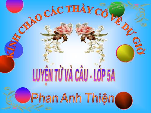 Tuần 20-21-22-23. Nối các vế câu ghép bằng quan hệ từ