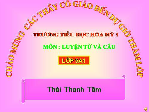 Tuần 20-21. MRVT: Công dân