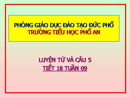 Tuần 9. Đại từ