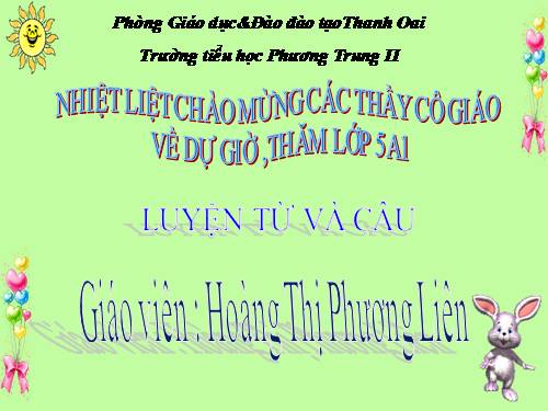 Tuần 7. Từ nhiều nghĩa