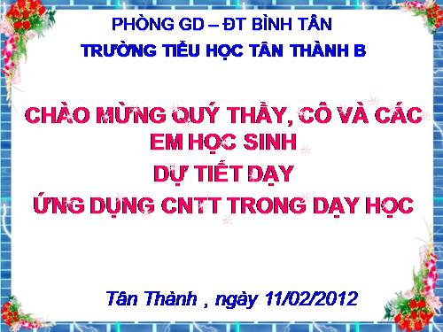 Tuần 3. MRVT: Nhân dân