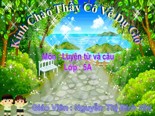 Tuần 33. MRVT: Trẻ em