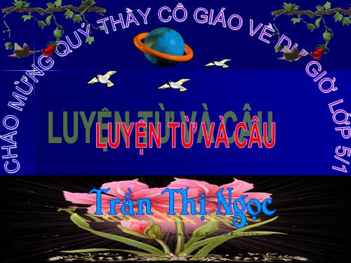 Tuần 12-13. MRVT: Bảo vệ môi trường