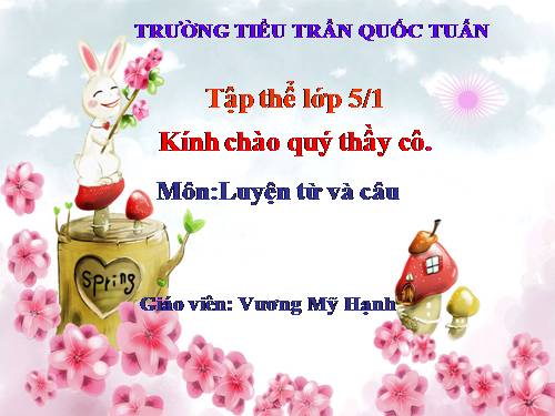 Tuần 3. MRVT: Nhân dân