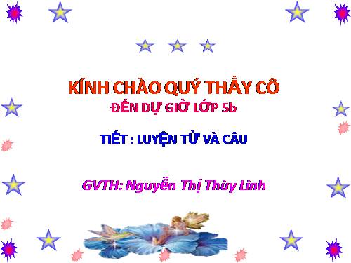 Tuần 15-16. Tổng kết vốn từ