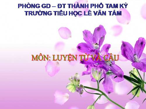 Tuần 14. Ôn tập về từ loại