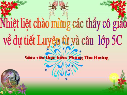 Tuần 9. Đại từ