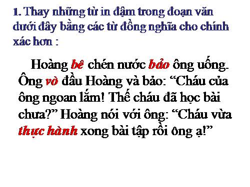 Tuần 10. Ôn tập Giữa Học kì I