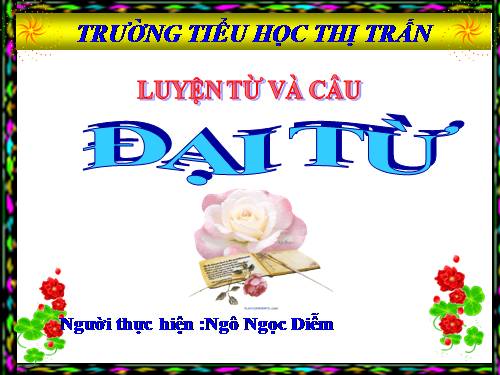 Tuần 9. Đại từ