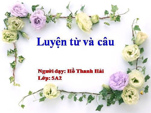 Tuần 9. Đại từ