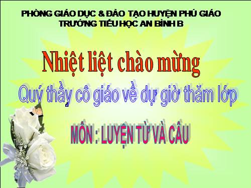 Tuần 30. MRVT: Nam và nữ