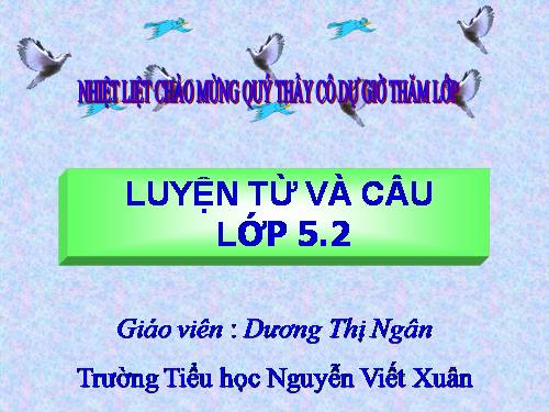 Tuần 7-8. Luyện tập về từ nhiều nghĩa