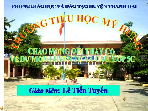 Tuần 20-21-22-23. Nối các vế câu ghép bằng quan hệ từ